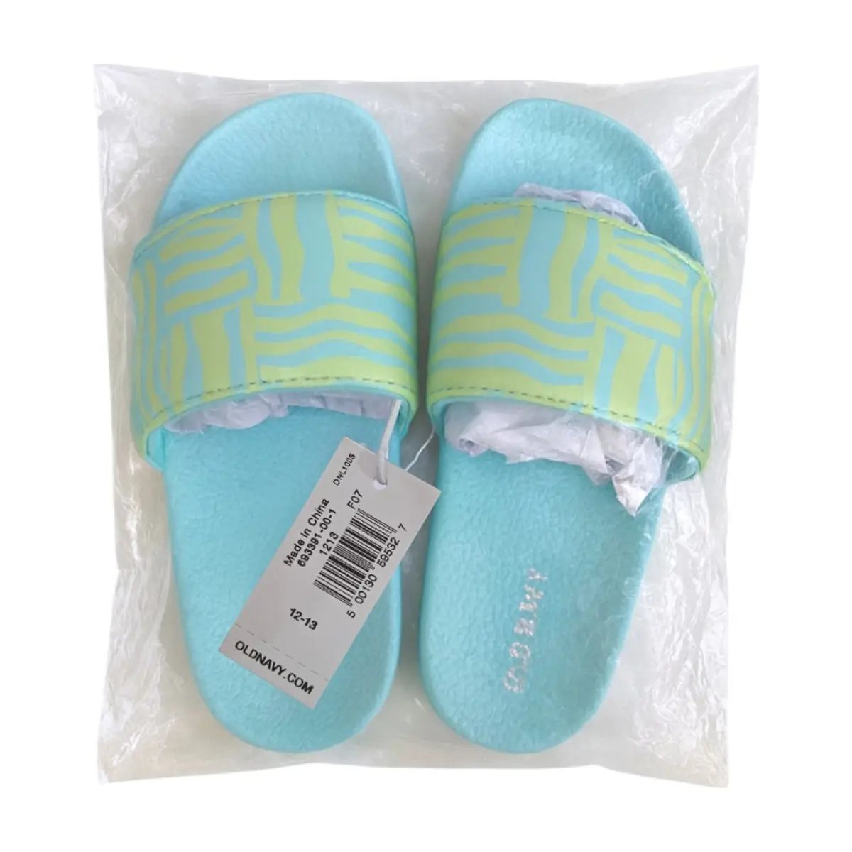 Sandalias de piscina de piel sintética estampadas Old Navy (Talla: 12 / 13) - Thumbnail 4