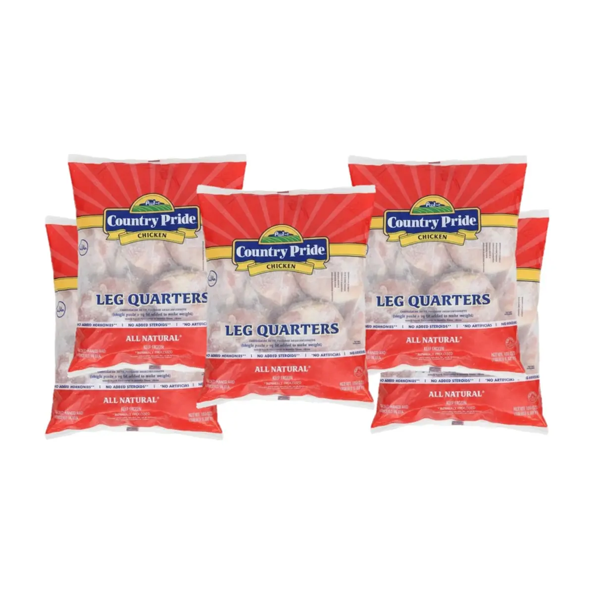 Cuartos traseros pollo Country Pride (5 x 4.54 kg / 10 lb)