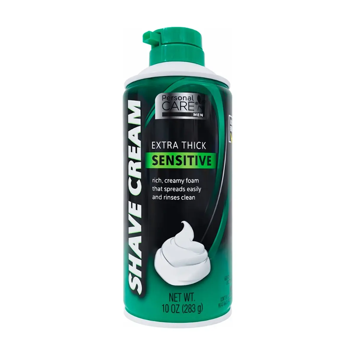 Espuma de afeitar extra gruesa para piel sensible Personal Care (283 g / 10 oz)