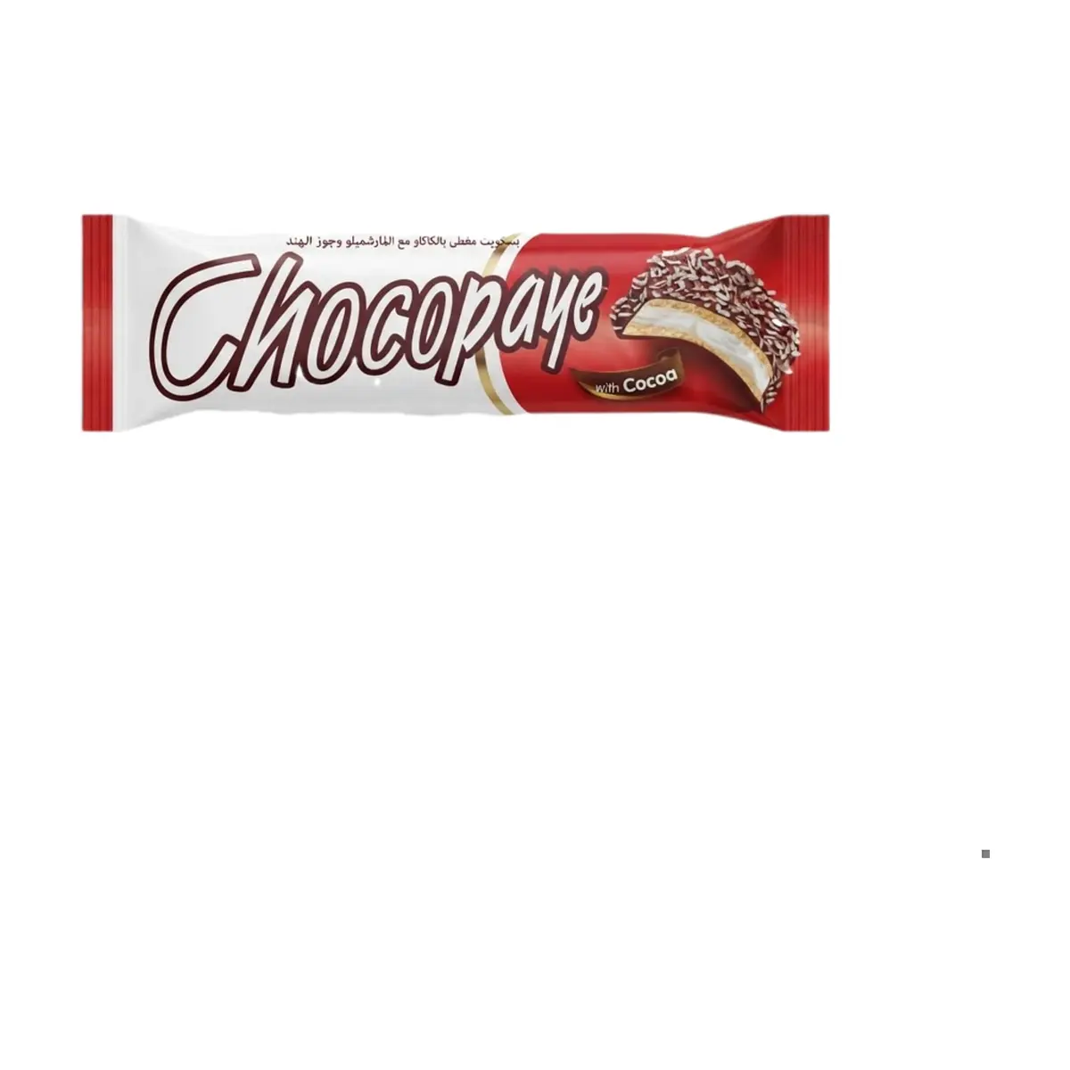 Galleta rellena de malvavisco y cubierta de chocolate y coco Chocopaye Simsek (50 g / 1.76 oz)
