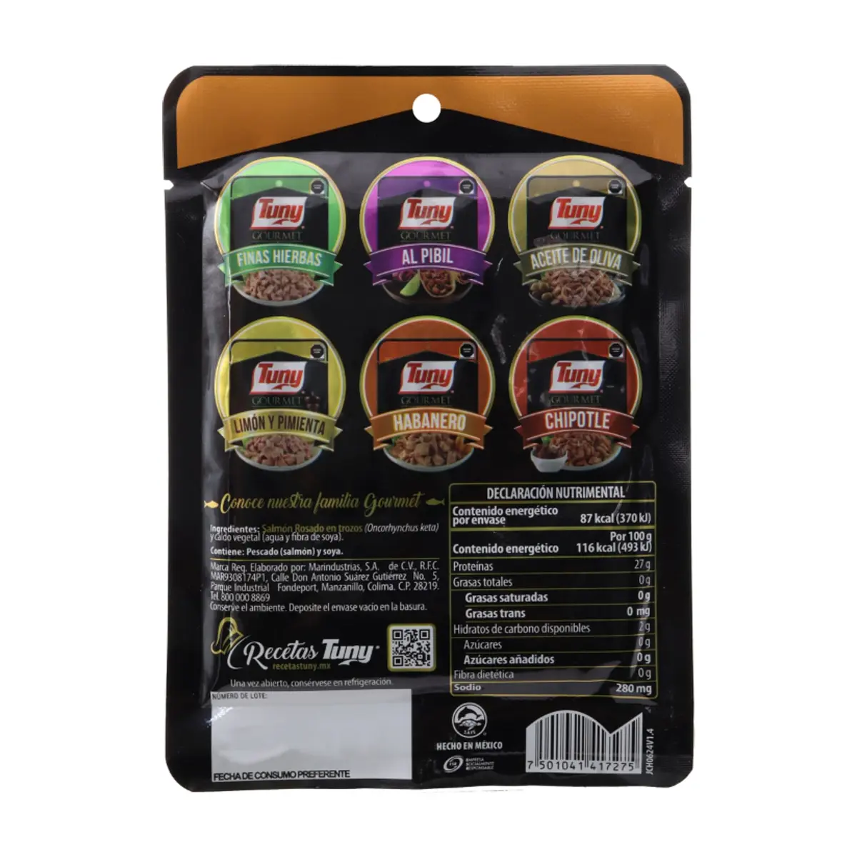 Salmón en agua gourmet Tuny (75 g / 2.64 oz) - Thumbnail 3