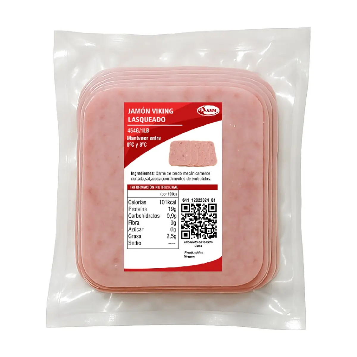 Jamón viking lasqueado Jimm (454 g / 1 lb) - Miniatura 1