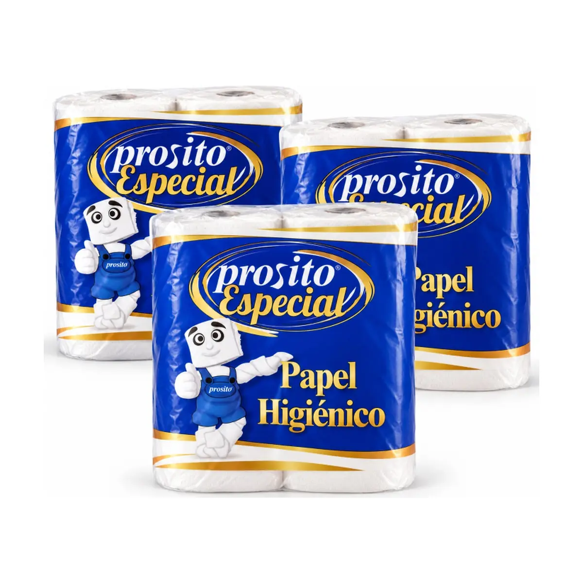 Papel higiénico especial Prosito (3 x 4 U) - Miniatura 1