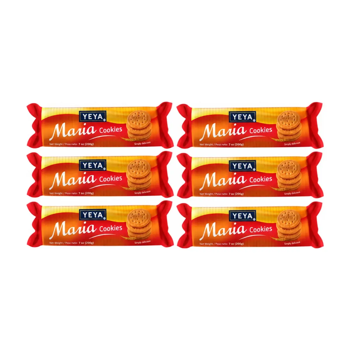 Galletas María YEYA (6 x 200 g / 7 oz)