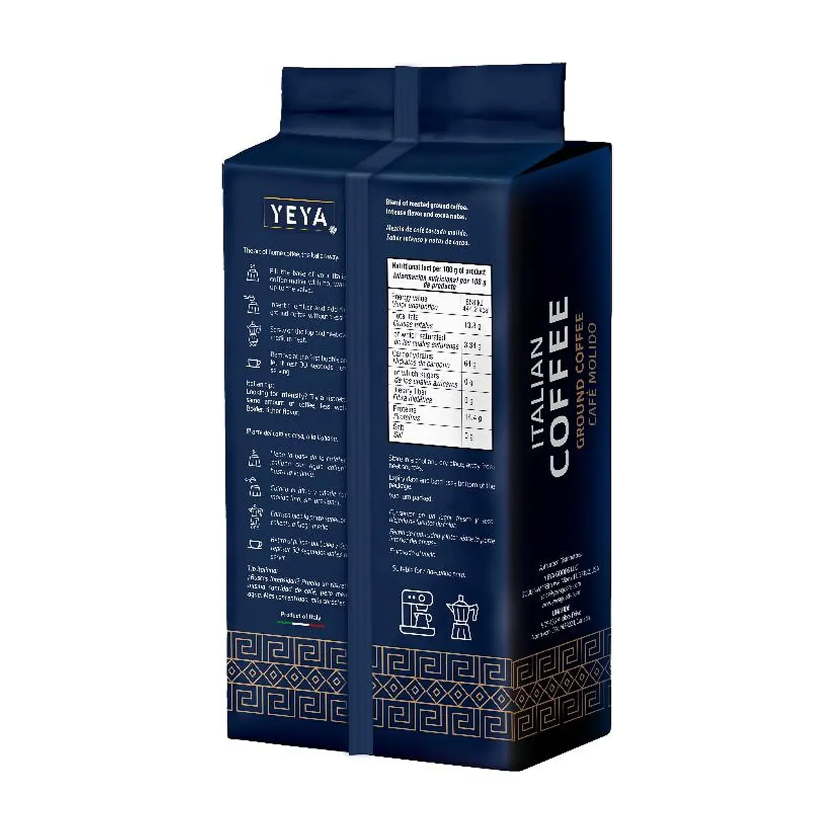 Café espresso Italiano YEYA (250 g / 8.8 oz) - Miniatura 2