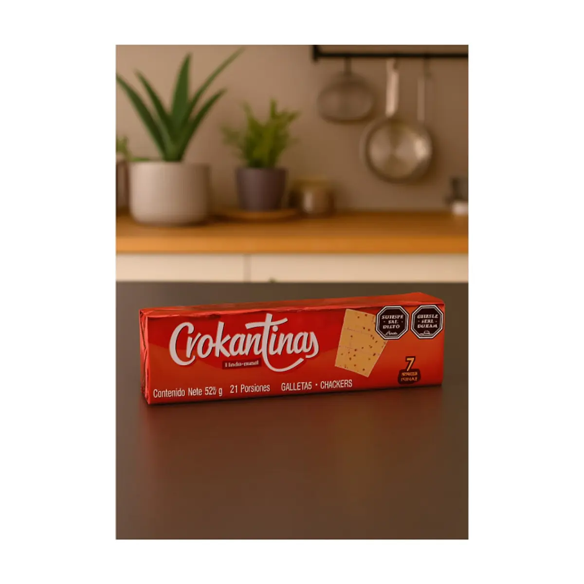 Galletas saladas Crokantinas (595 g / 1.31 lb) - Thumbnail 6
