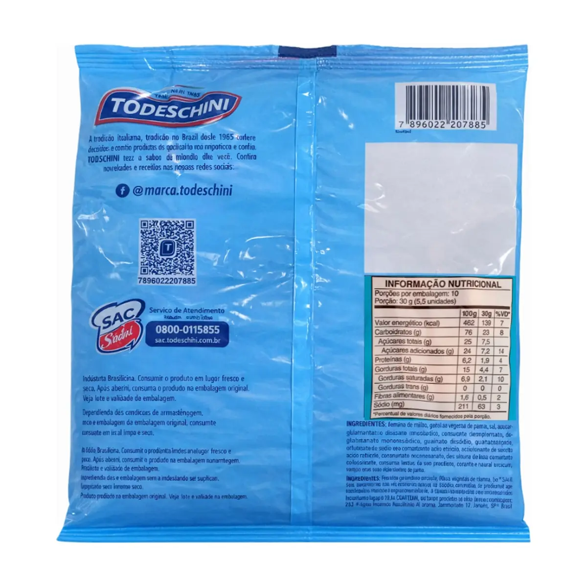 Galletas rosquillas de leche Todeschini (300 g / 10.58 oz) - Thumbnail 2