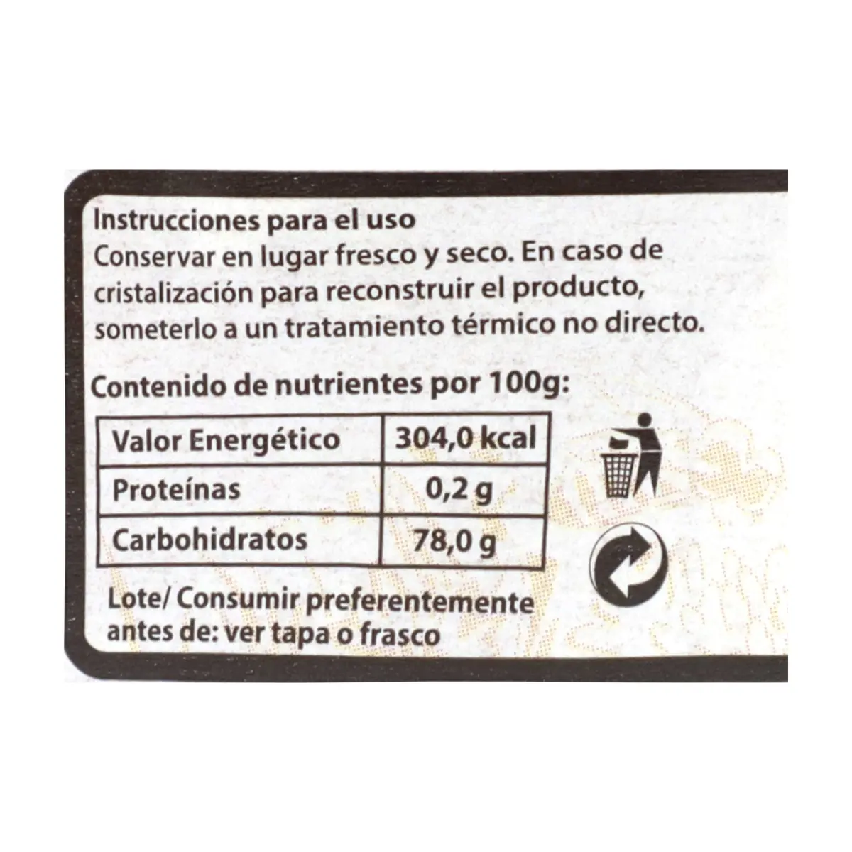 Miel de abejas polifloral 100% natural Apisun (500 g / 1.1 lb) - Thumbnail 3