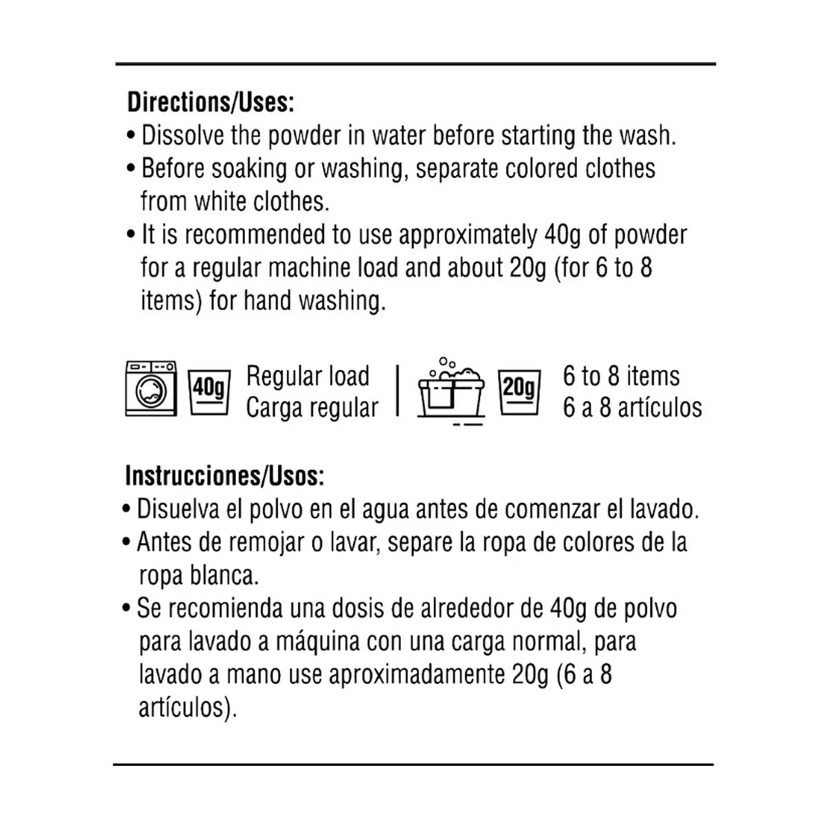 Detergente en polvo con aroma a lavanda YEYA (3 x 1 kg / 2.2 lb) - Thumbnail 5
