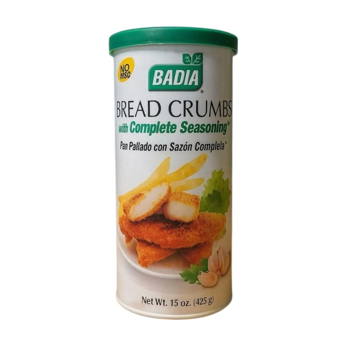 Pan rallado con sazón completo Badia (425 g / 15 oz)