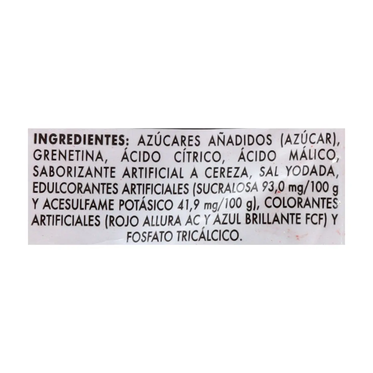 Polvo para prepara gelatina con agua - sabor cereza D'Gari (120 g / 4.23 oz) - Thumbnail 3