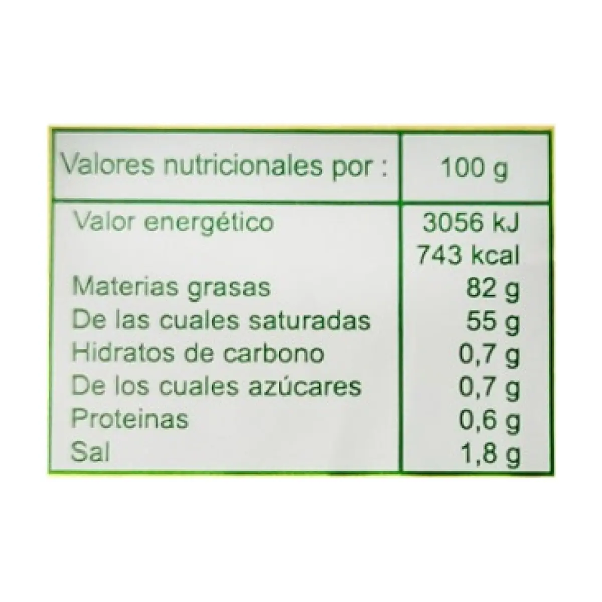 Mantequilla con sal YEYA (250 g / 8.81 oz) - Thumbnail 4