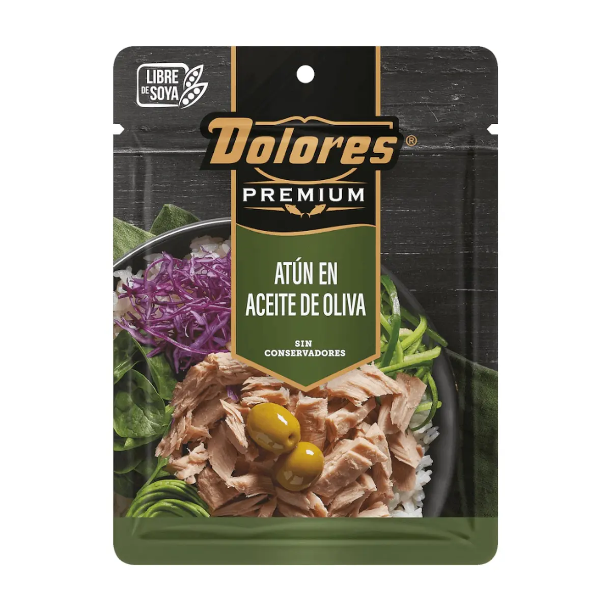 Atún en aceite de oliva Dolores (78 g / 2.75 oz) - Miniatura 1