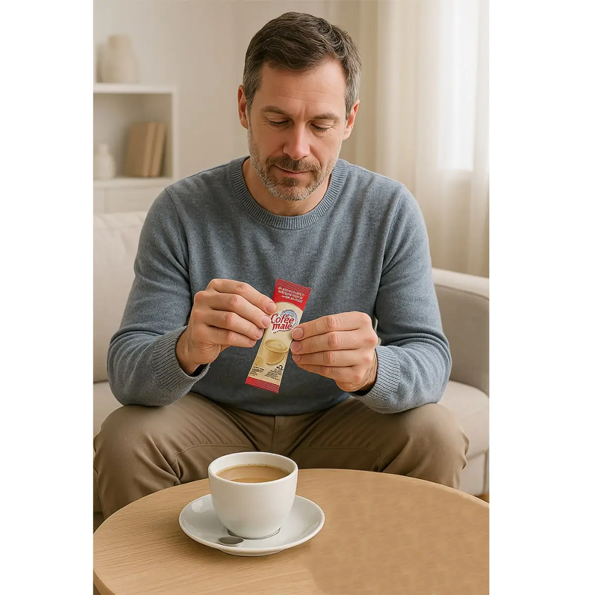 Sustituto de crema en polvo para café Coffee Mate (4 g) - Miniatura 4