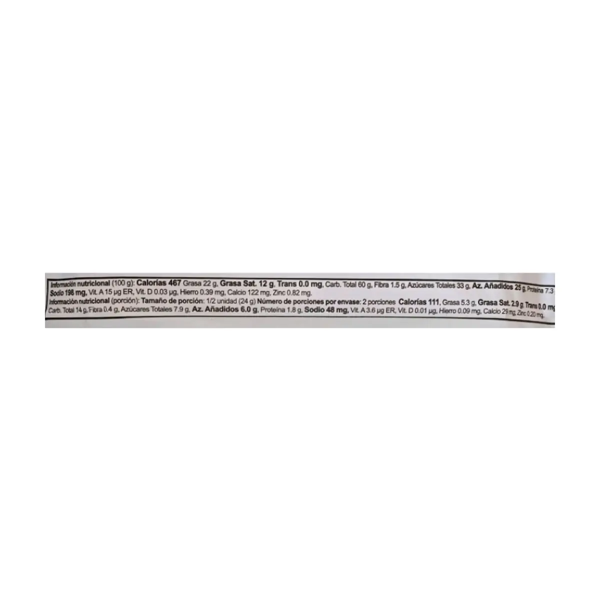 Nougat con caramelo y maní recubierto con sabor a chocolate blanco Jumbo Flow (48 g / 1.69 oz) - Thumbnail 4