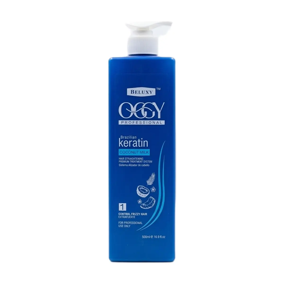 Keratina brazileña de leche de coco OGGY (500 ml)