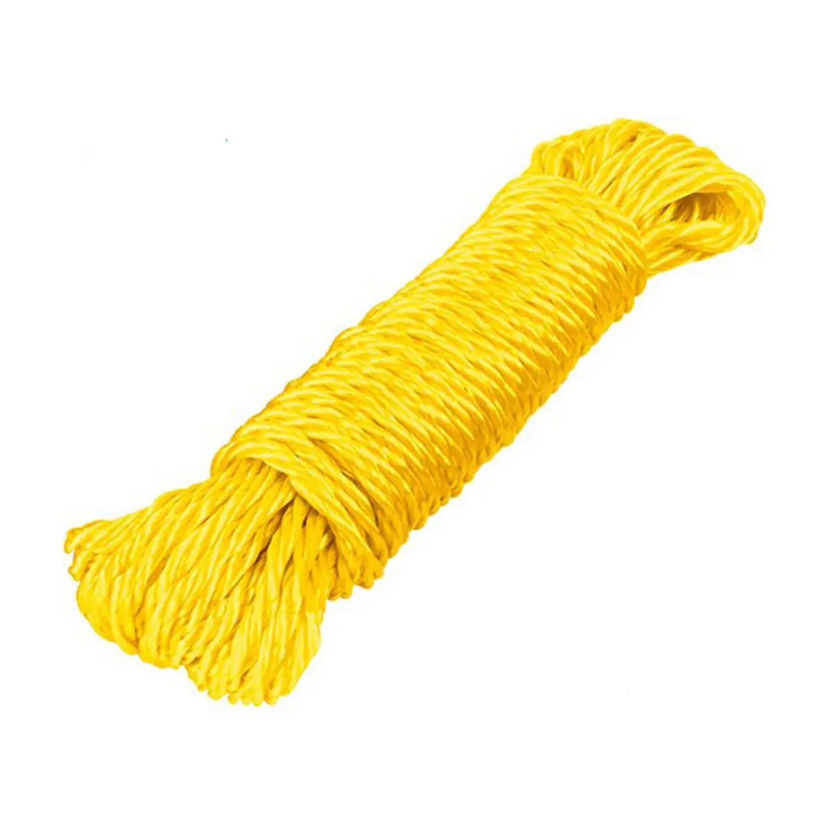 Lazo para tendedero de 15 m de largo color amarillo Klintek 55947 - Imagen 1