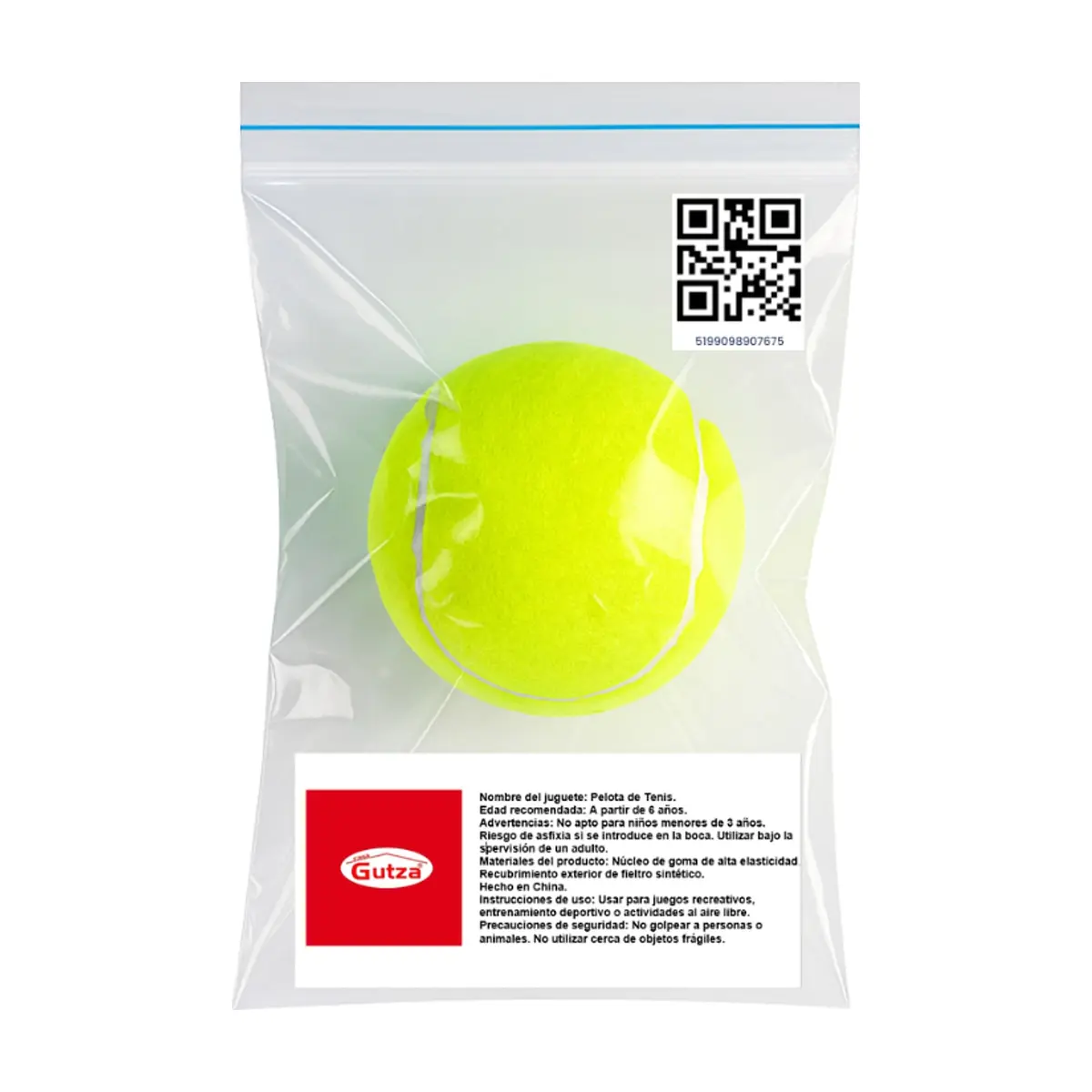 Pelota de tenis Gutza - Miniatura 2