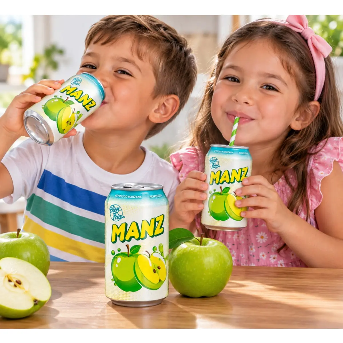 Refresco gaseado de manzana Bienfría (6 x 330 ml / 11.2 fl oz) - Miniatura 5