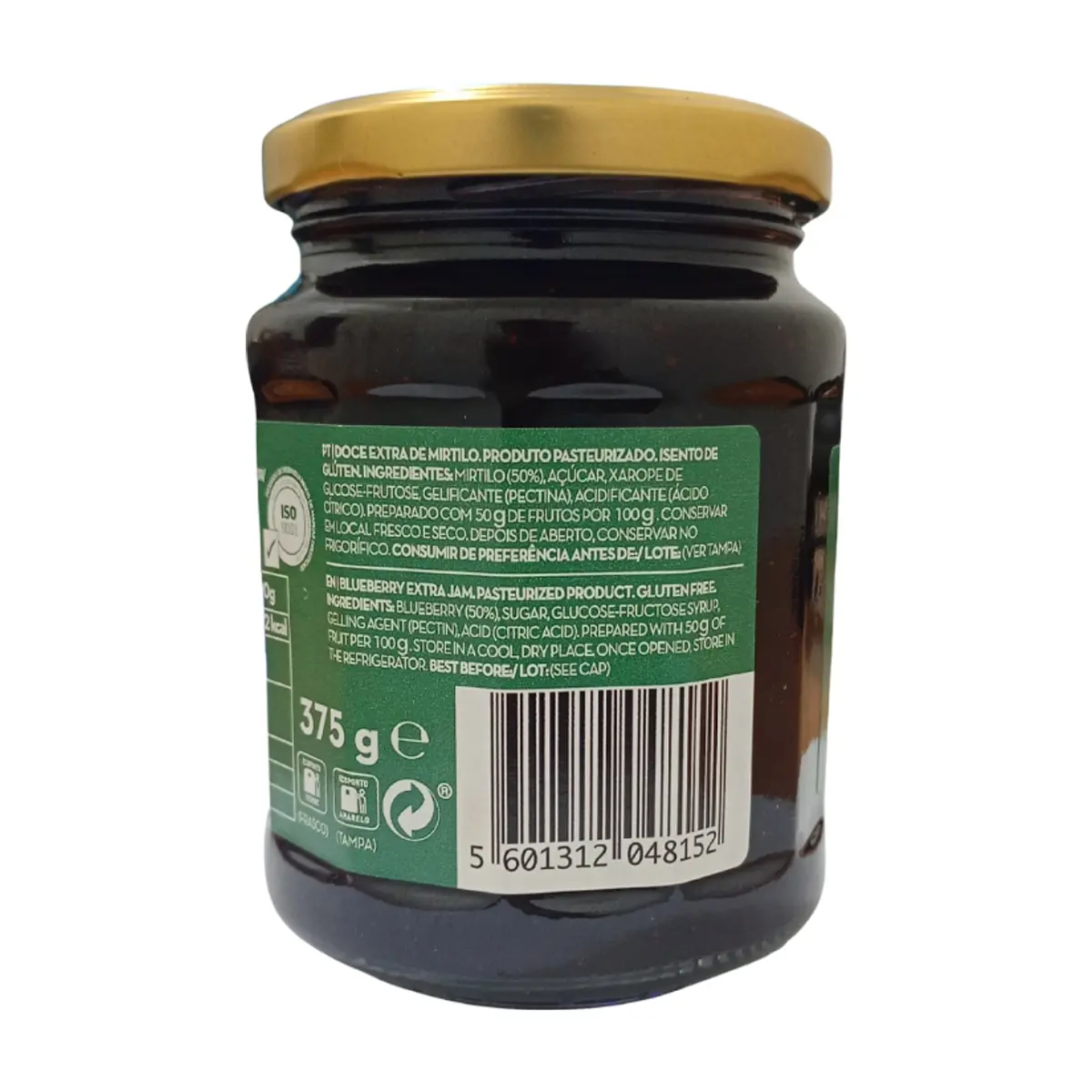 Mermelada extra de arándanos Continente (375 g / 13.23 oz) - Miniatura 2