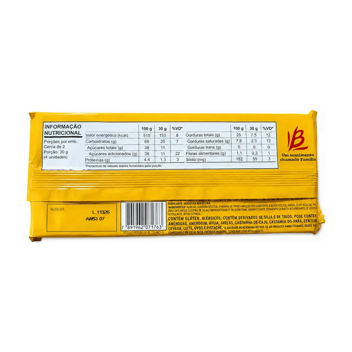 Sorbetos rellenos con crema sabor a limón Bauducco (70 g / 2.46 oz) - Thumbnail 2