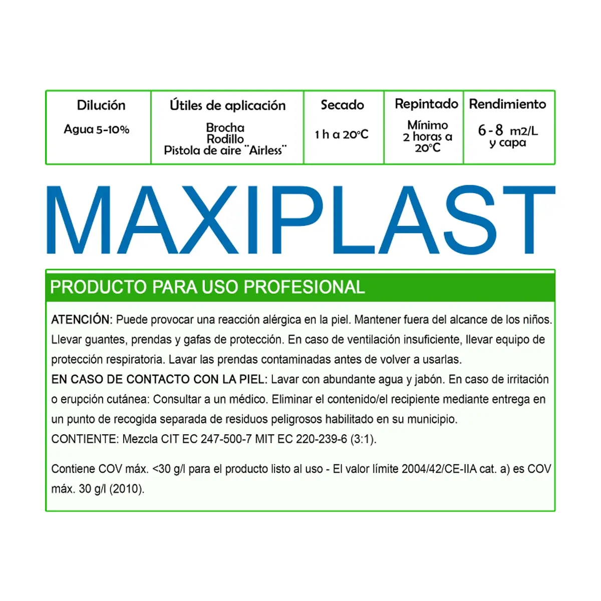 Pintura acrílica interior y exterior color gris claro Euro Campi (15 L) - Miniatura 3