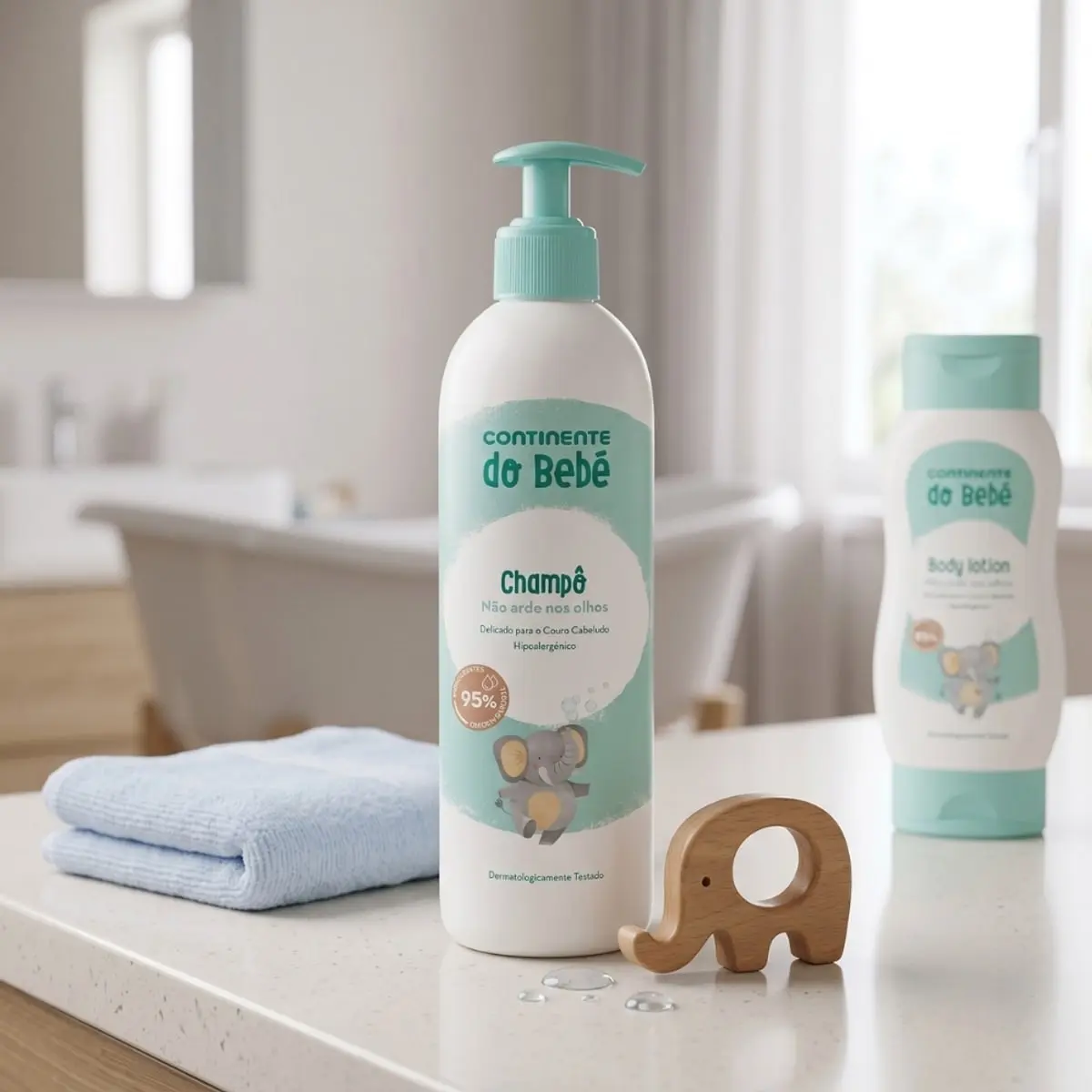 Champú para bebés Continente (500 ml / 16.91 oz) - Thumbnail 3