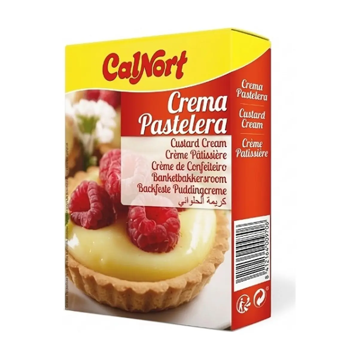 Crema Pastelera Sabor Vainilla (2 sobres de 80 gr) DISPLAY