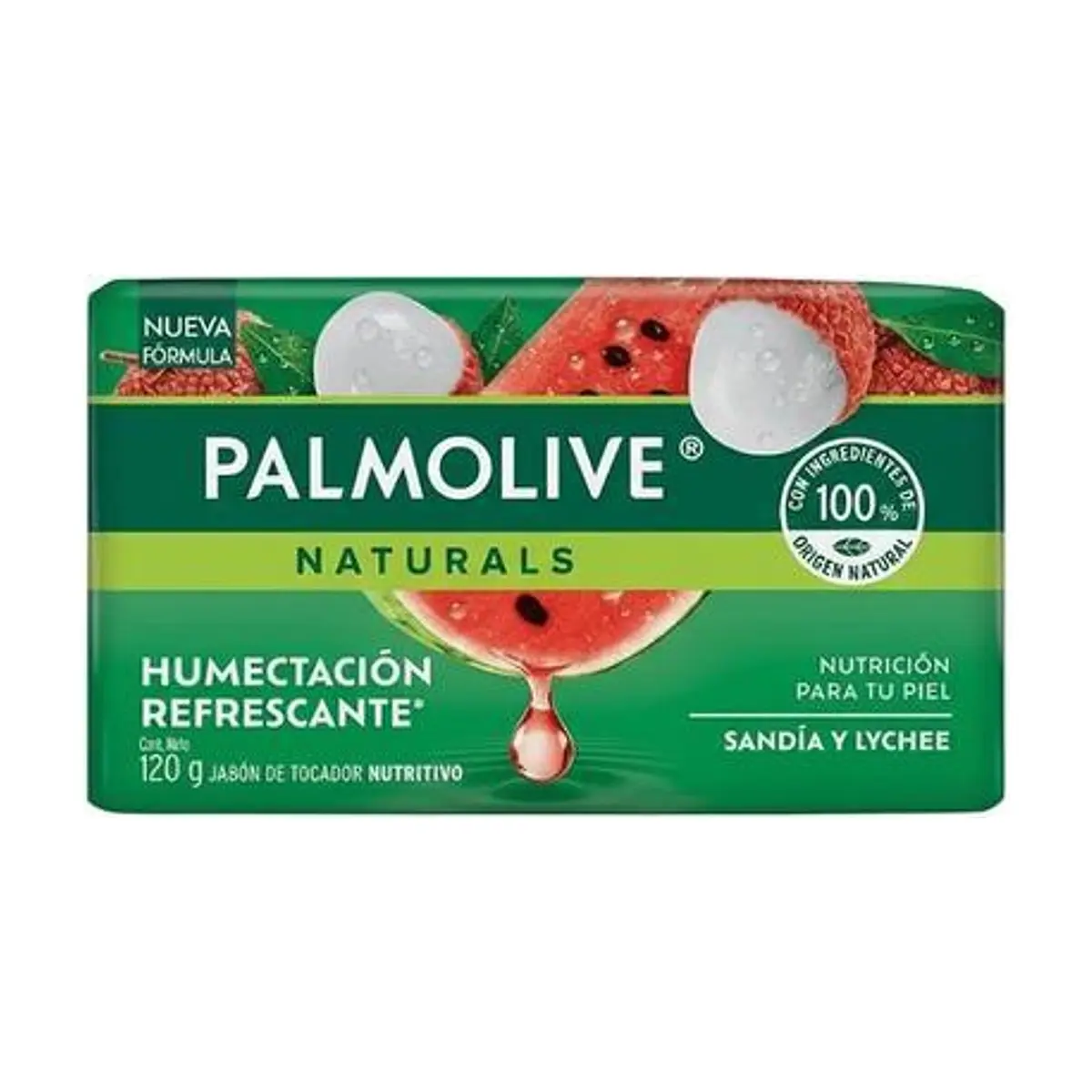 Jabón de Tocador Naturals Watermelon (120g) PALMOLIVE - Image 1
