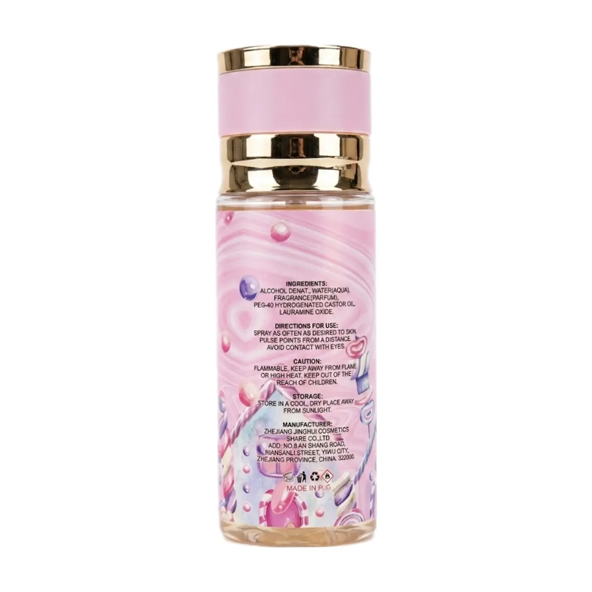 Kit de colonia y crema de mujer Marshmallow Blush V.V.Love - Thumbnail 4
