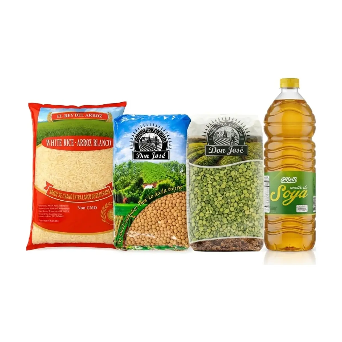 Combo de Arroz + Lenteja+ Chícharo + Aceite - Miniatura 1