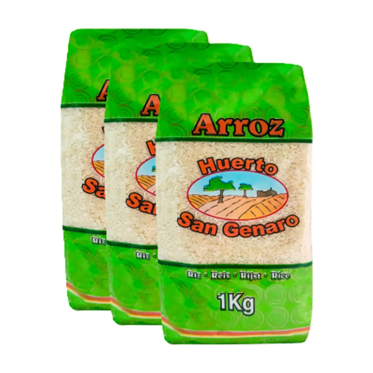 Arroz Huerto San Genaro (3 x 1 kg / 2.2 lb)