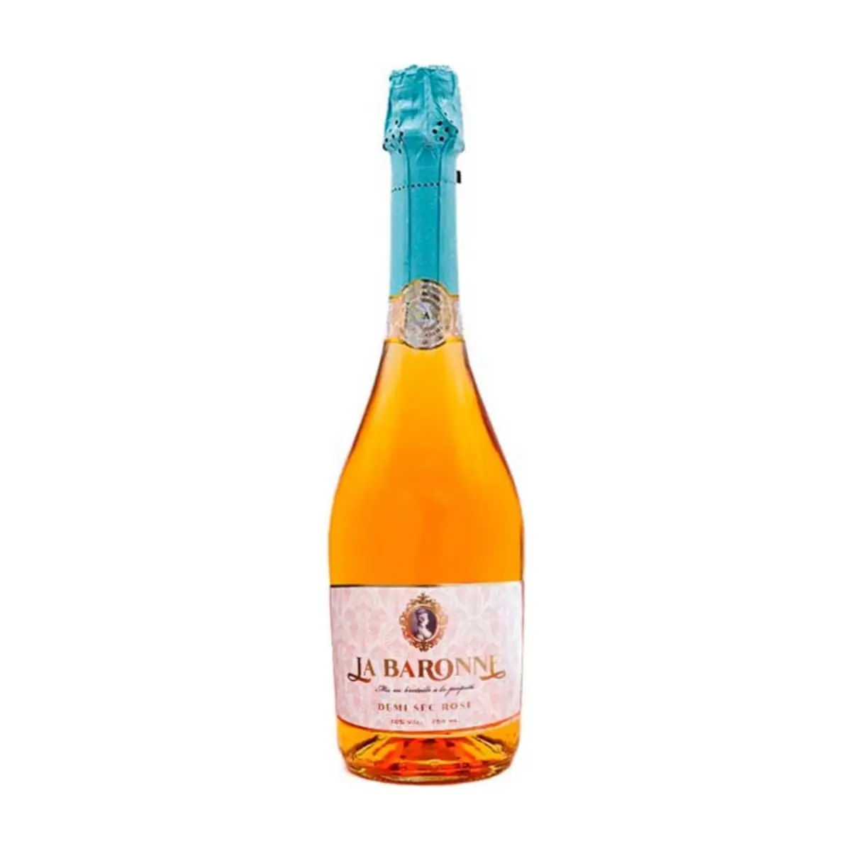 Vino espumoso Demi Sec Rose 10% vol La Baronne (750 ml)