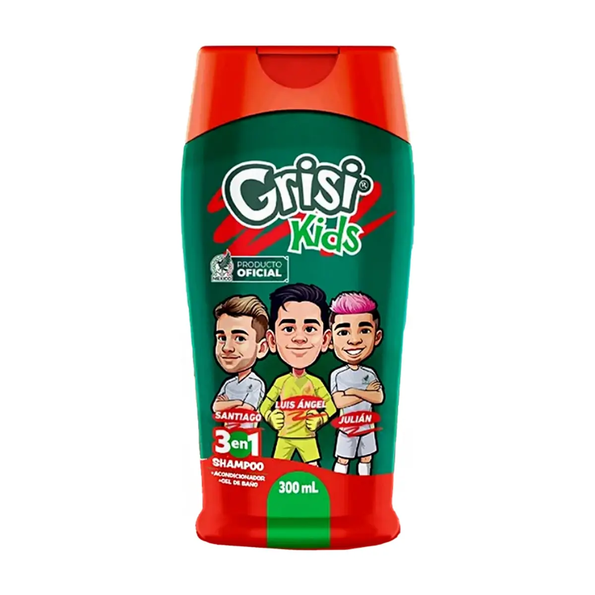 Champú infantil 3 en 1 FIFA 2026 Grisi Kids (300 ml)