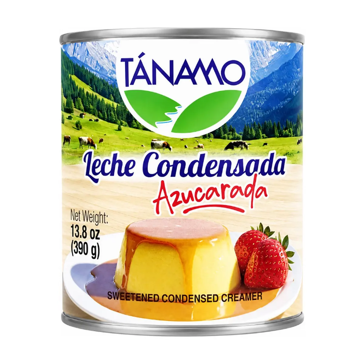 Leche condensada azucarada Tánamo (390 g / 13.8 oz)
