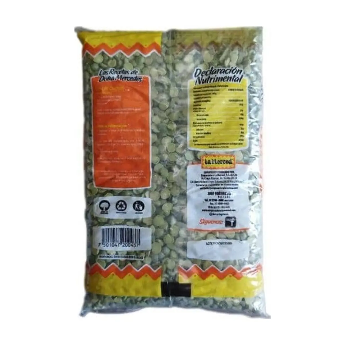 Chícharo seco La Merced (500 g / 1.10 lb) - Miniatura 2