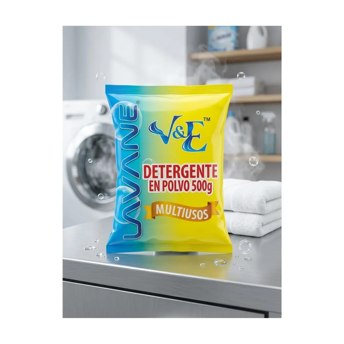 Detergente en polvo multiuso con aroma floral Lavane (500 g / 1.1 lb) - Thumbnail 3