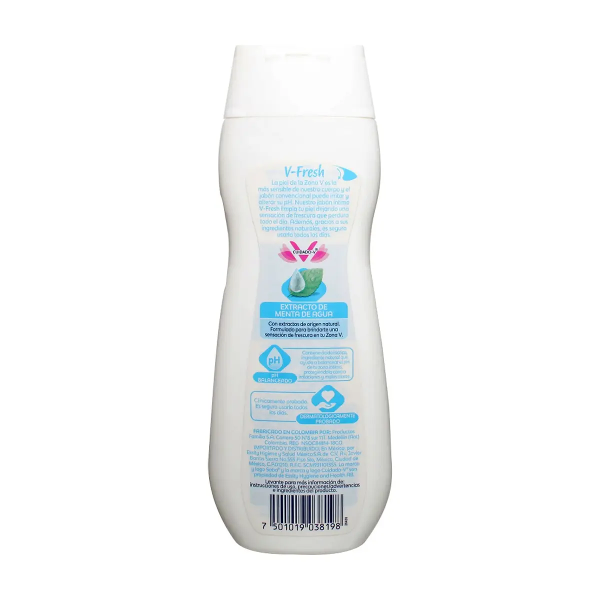 Jabón íntimo menta de agua V-Fresh Saba Diarios (200 ml) - Thumbnail 2