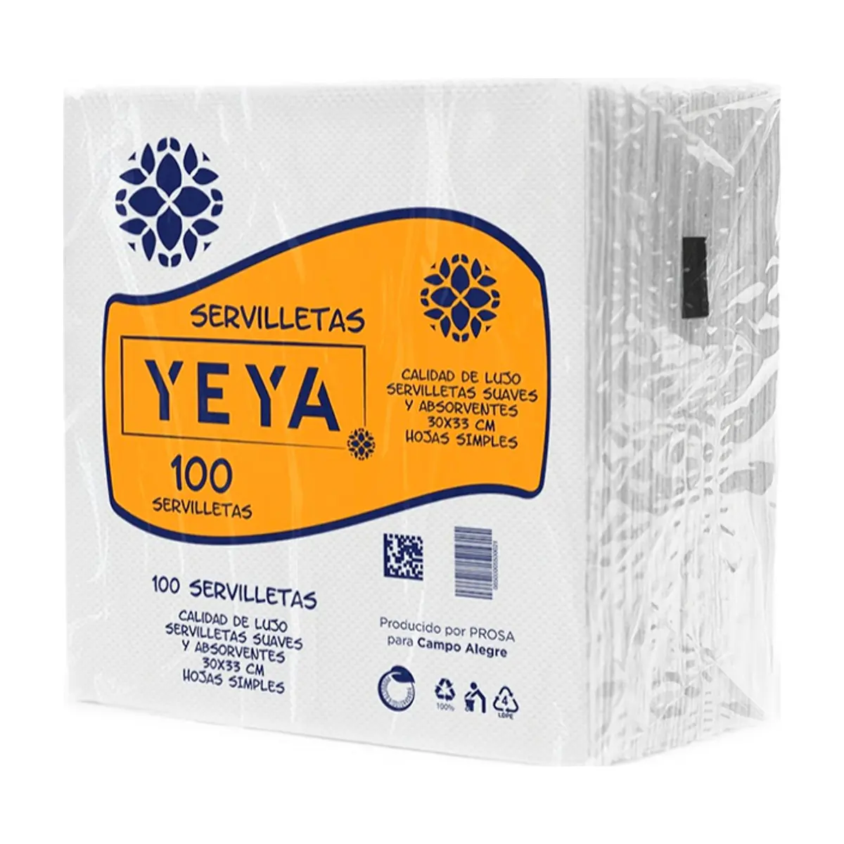 Servilletas YEYA (100 U)