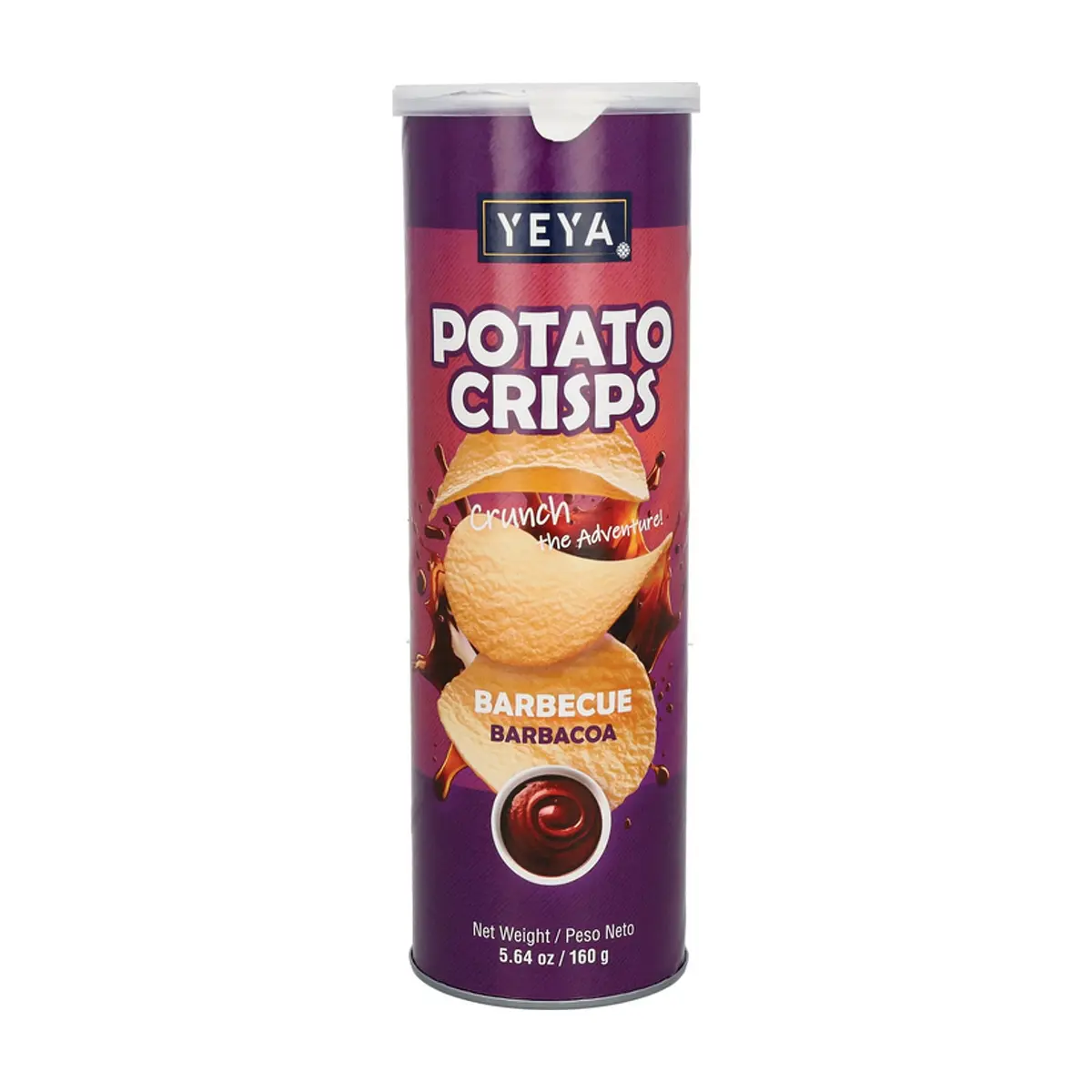 Papas fritas crujientes sabor a salsa barbacoa YEYA (160 g / 5.64 oz)