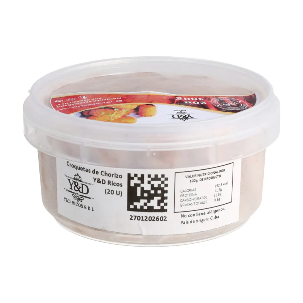 Croquetas de chorizo Y&D Ricos (480 g / 1.05 lb) - Thumbnail 2