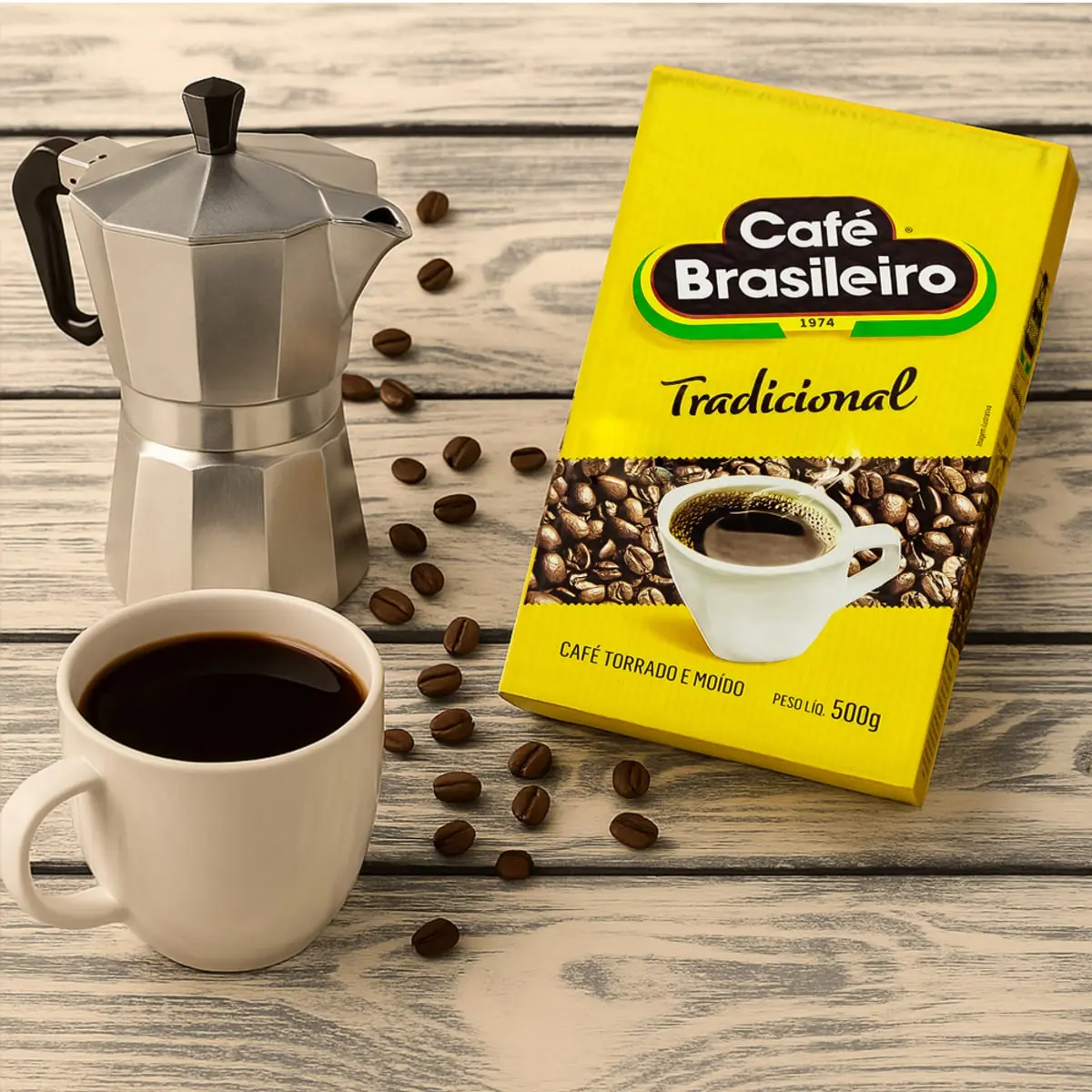 Café tradicional Brasileiro (500 g / 1.1 lb) - Thumbnail 5