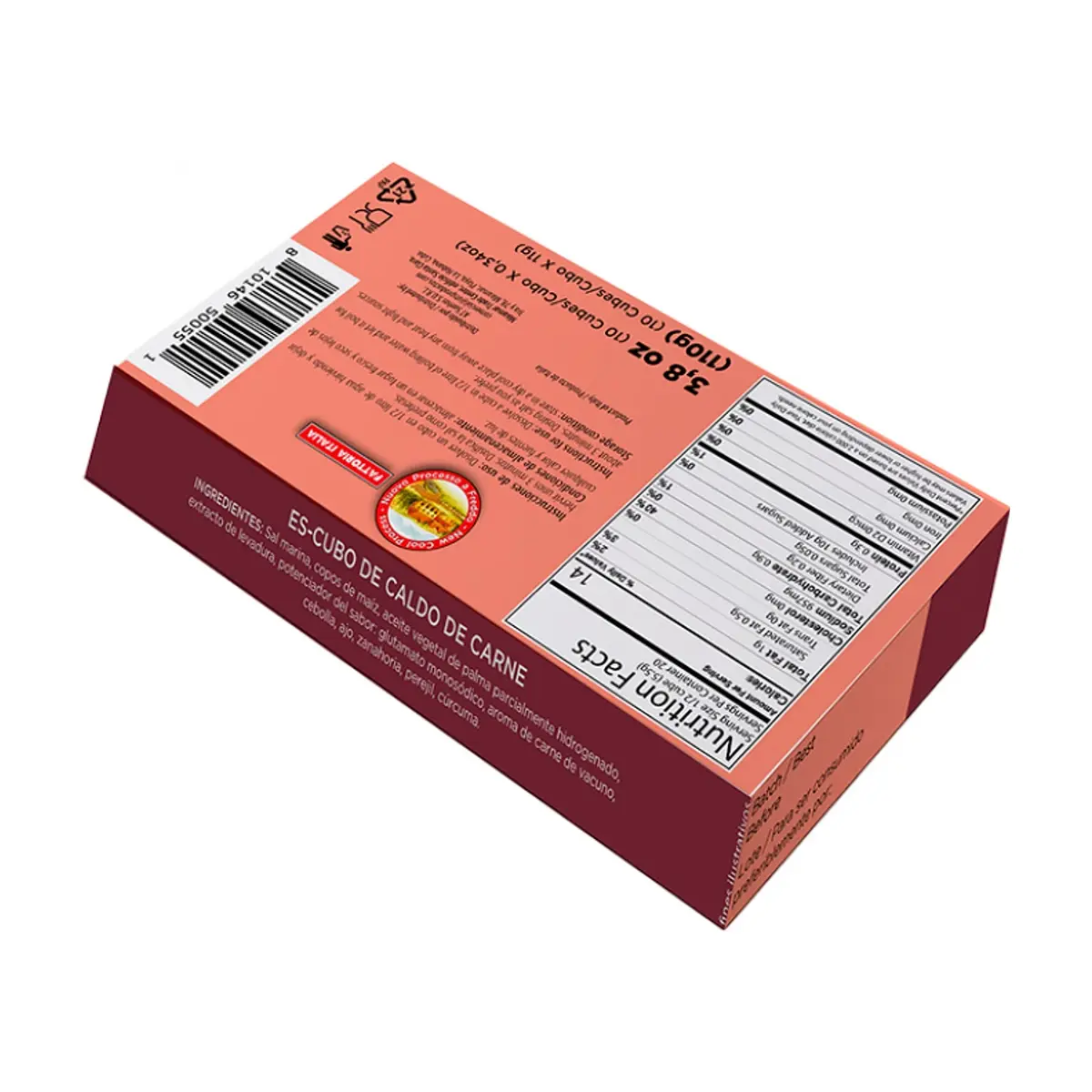 Caldo sabor a res YEYA (110 g / 3.8 oz) - Miniatura 3