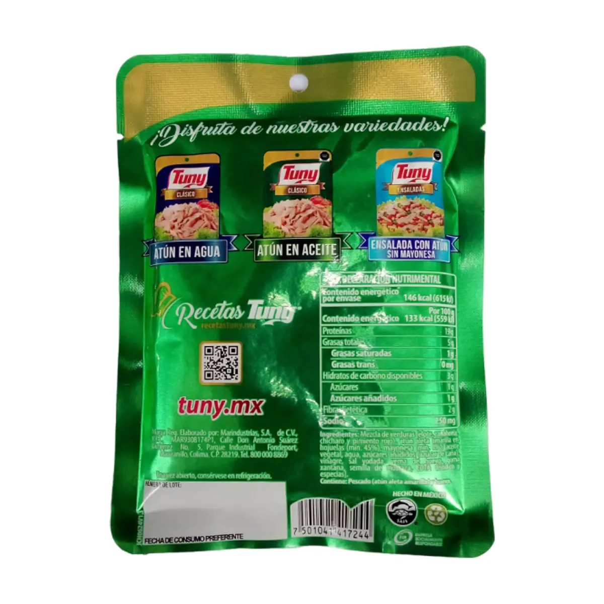 Ensalada de atún y mayonesa Tuny (110 g / 3.88 oz) - Thumbnail 3