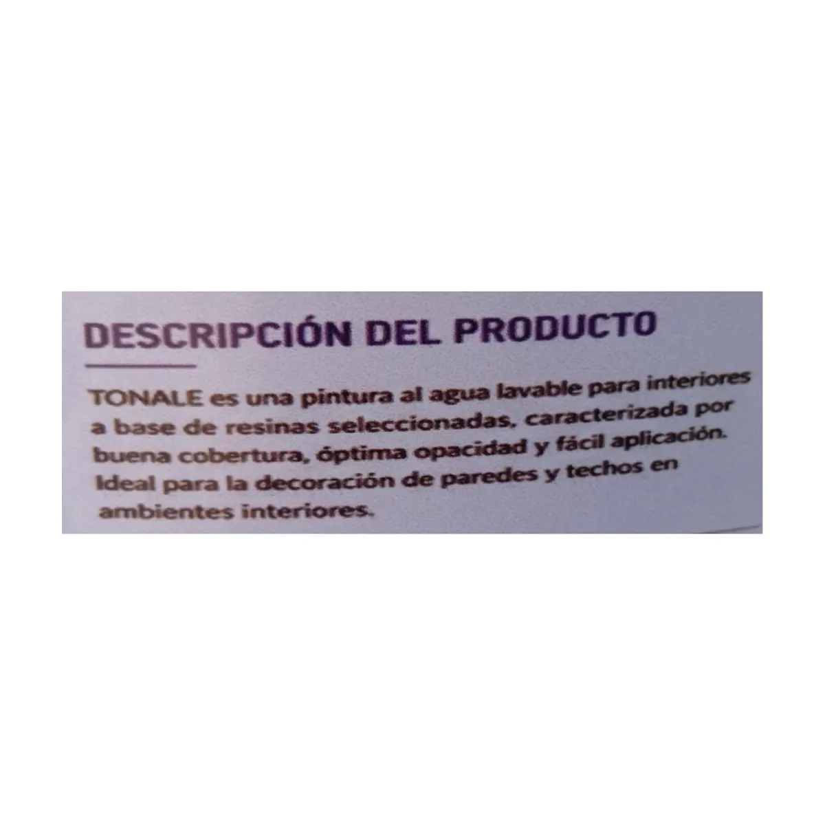 Pintura lavable de color amarillo para interiores TIXE (4 L) - Miniatura 3