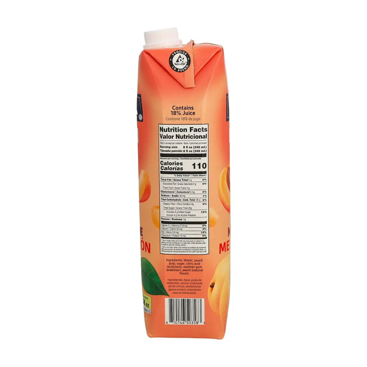 Néctar de melocotón YEYA (2 x 1 L / 33.8 fl oz) - Thumbnail 2