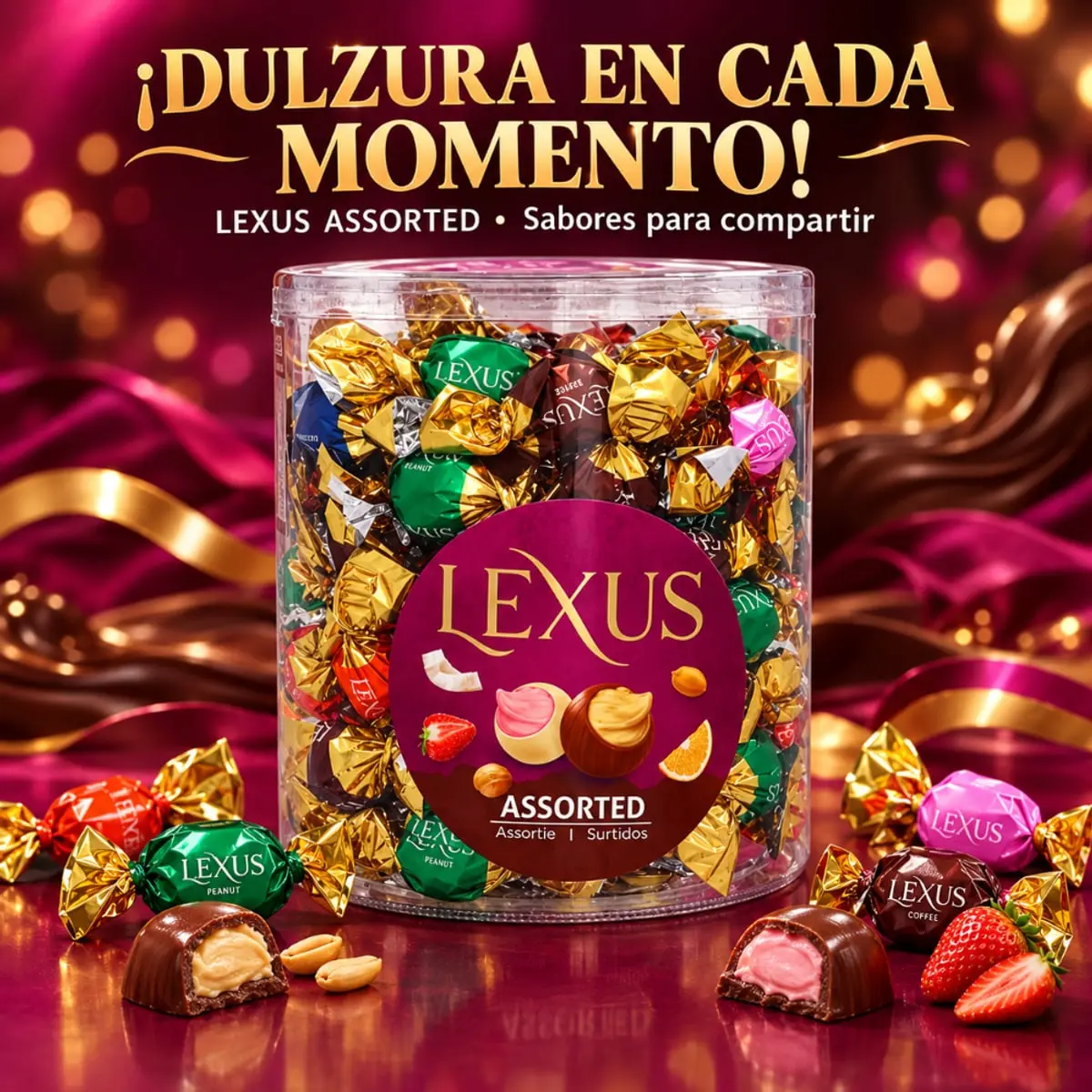 Bombones mixtos Lexus (1 kg / 2.2 lb) - Thumbnail 5