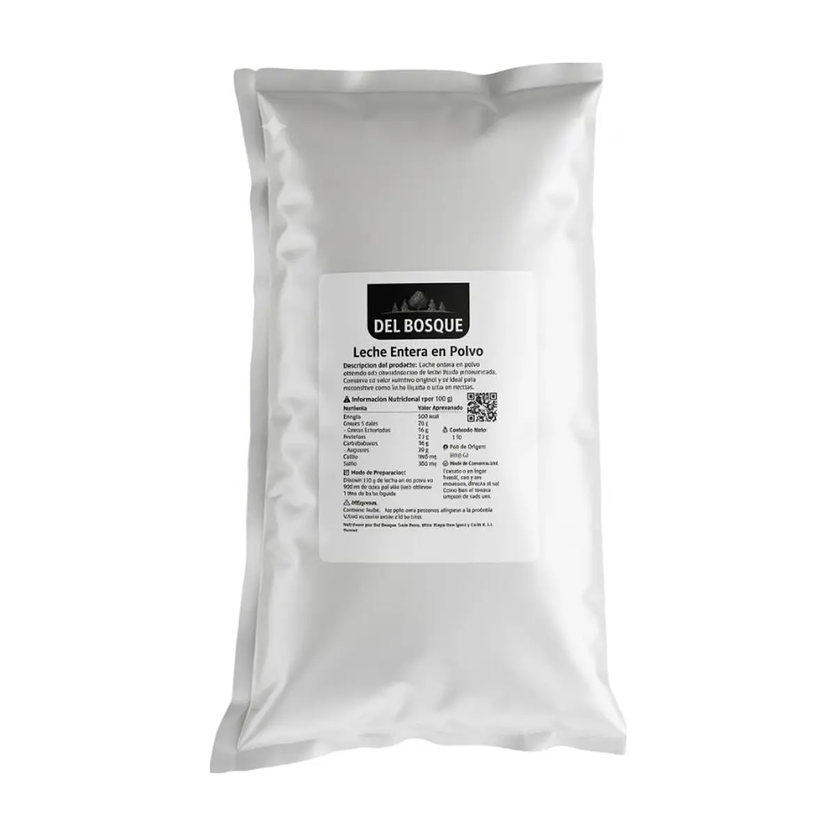 Leche en polvo entera Del Bosque (453 g / 1 lb) - Thumbnail 3