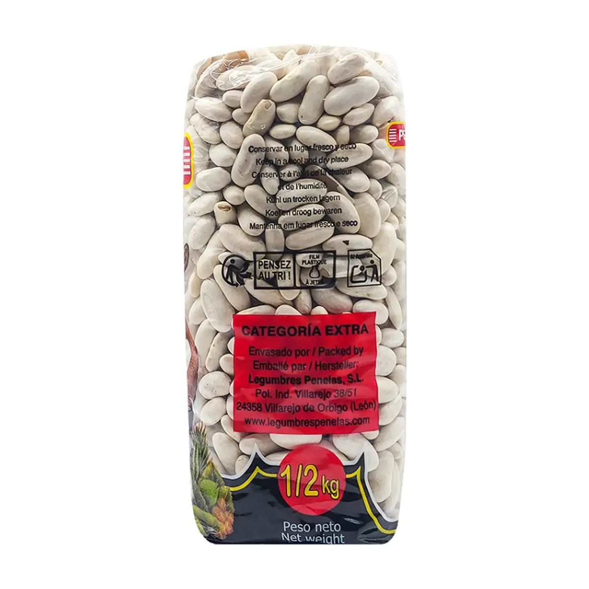 Frijol blanco Penelas (500 g / 1.10 lb) - Miniatura 3