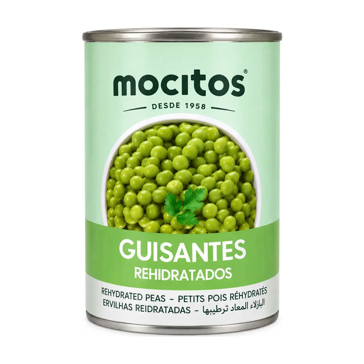 Guisantes rehidratados Mocitos (400 g / 14 oz) - Imagen 1